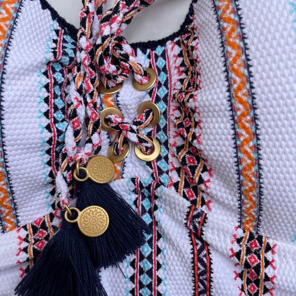 Jessica Simpson Striped Tank/Top & Hipster Bikini - Picture 7 of 10